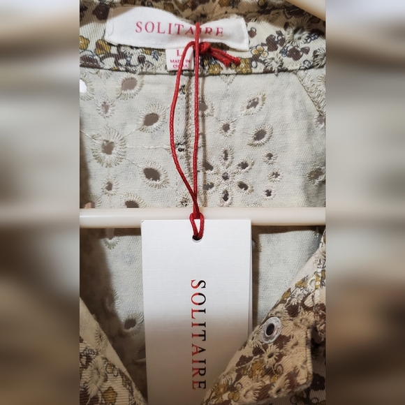 Solitaire Floral Print Jacket - Picture 3 of 4